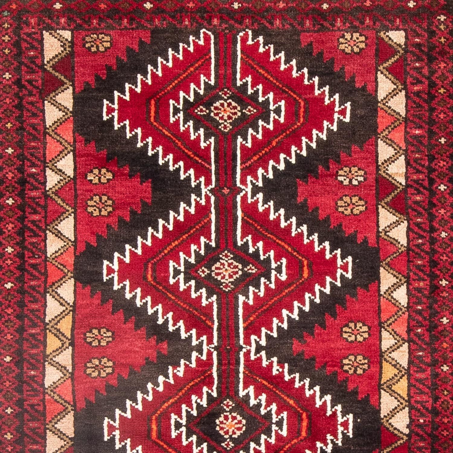Alfombra Belutsch - 178 x 120 cm - rojo