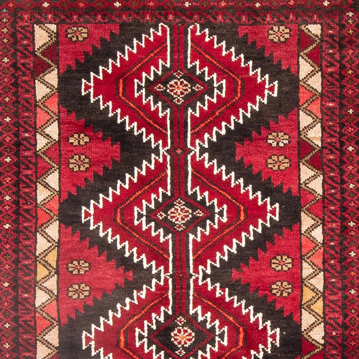 Alfombra Belutsch - 178 x 120 cm - rojo