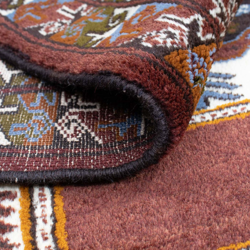 Alfombra Belutsch - 160 x 102 cm - marrón