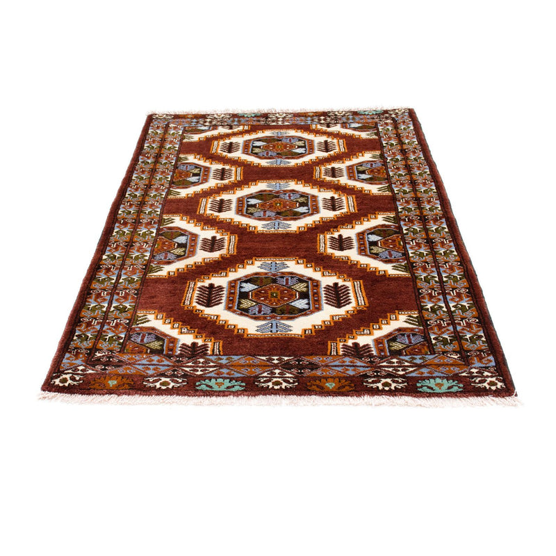 Alfombra Belutsch - 160 x 102 cm - marrón