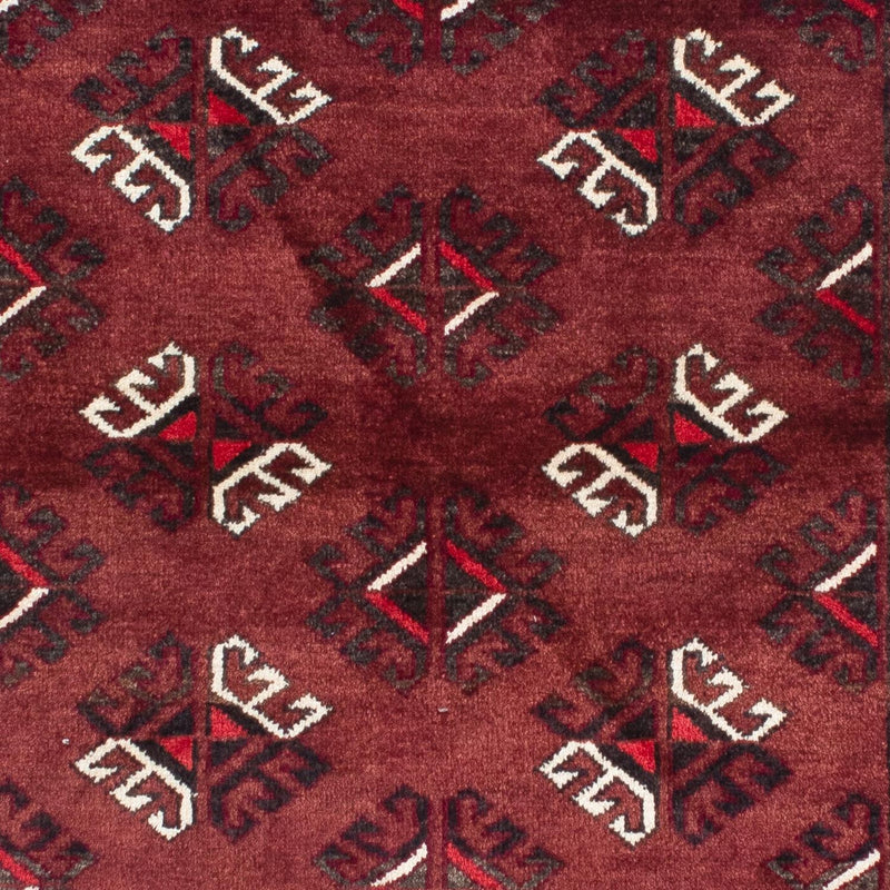 Alfombra Belutsch - 145 x 102 cm - rojo oscuro