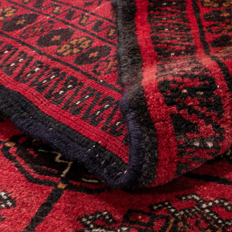 Alfombra Belutsch - 207 x 133 cm - rojo
