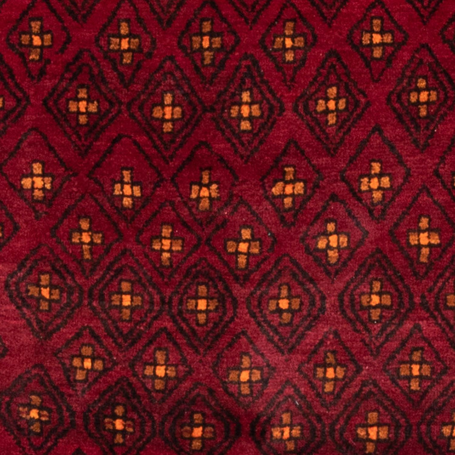 Alfombra de pasillo Alfombra Belutsch - 182 x 103 cm - rojo oscuro