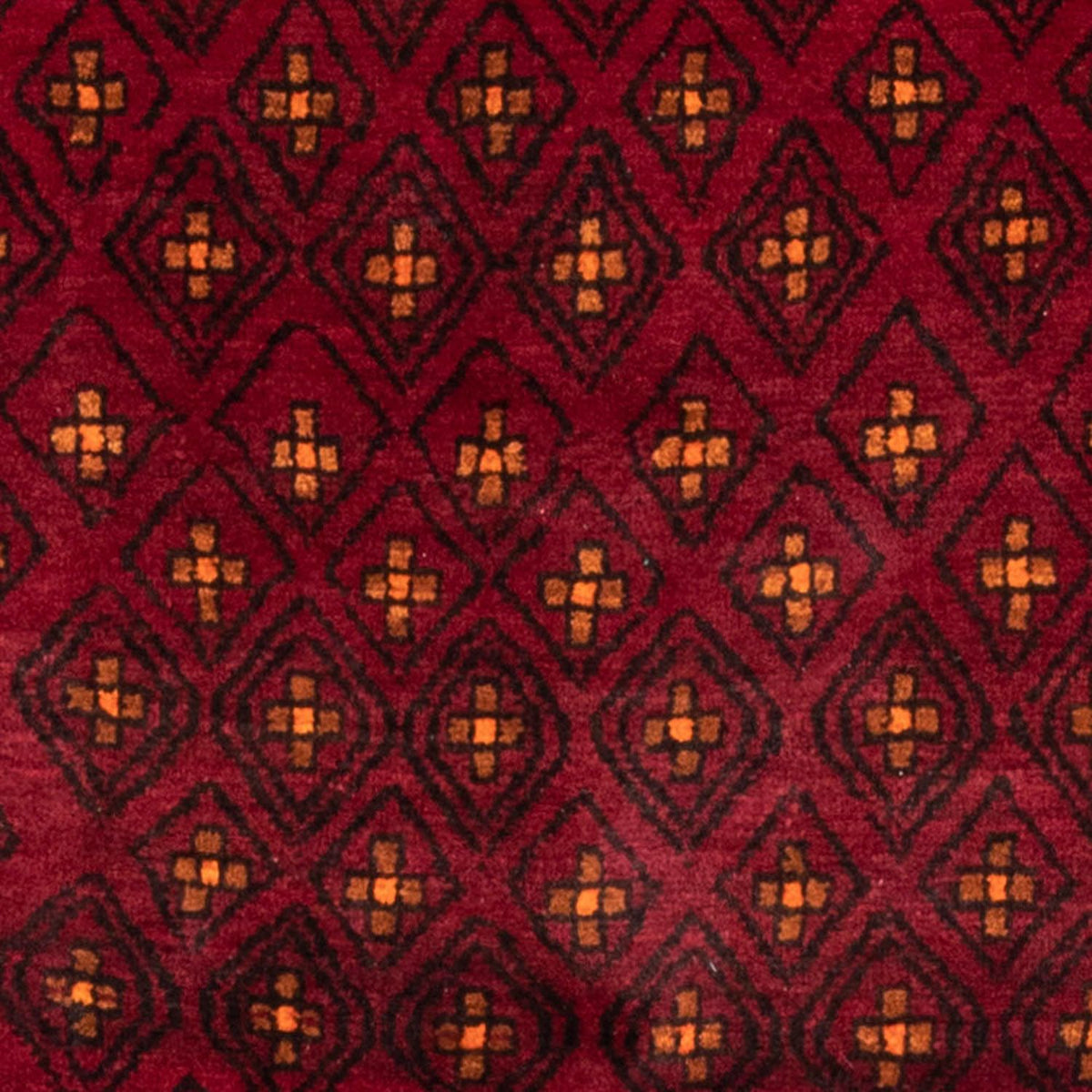 Alfombra de pasillo Alfombra Belutsch - 182 x 103 cm - rojo oscuro
