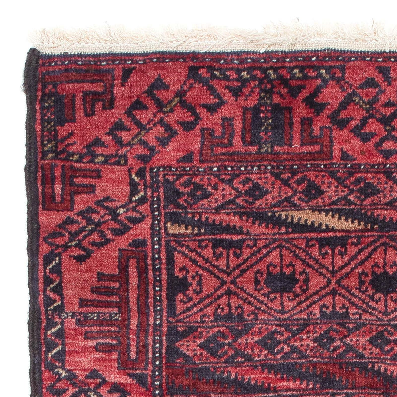 Alfombra Belutsch - 146 x 77 cm - rojo claro
