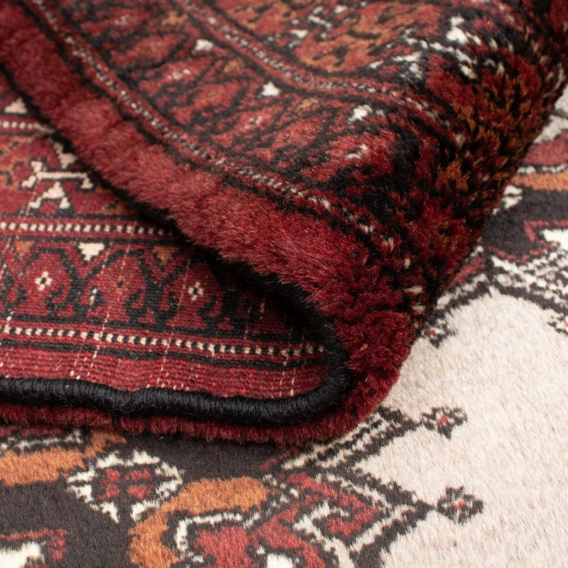 Alfombra Belutsch - 154 x 112 cm - gris