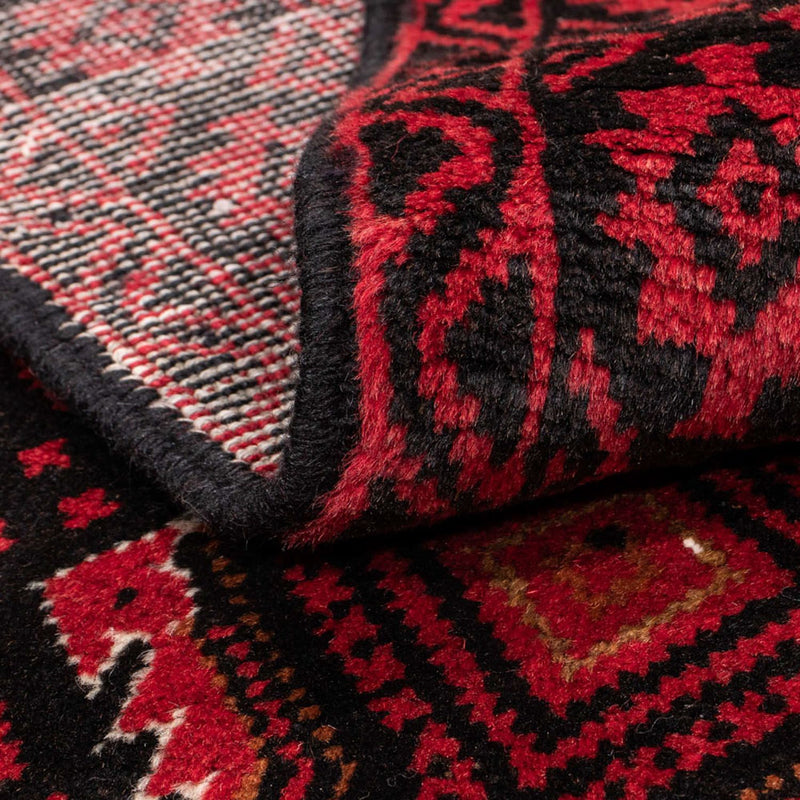 Alfombra de pasillo Alfombra Belutsch - 187 x 103 cm - rojo