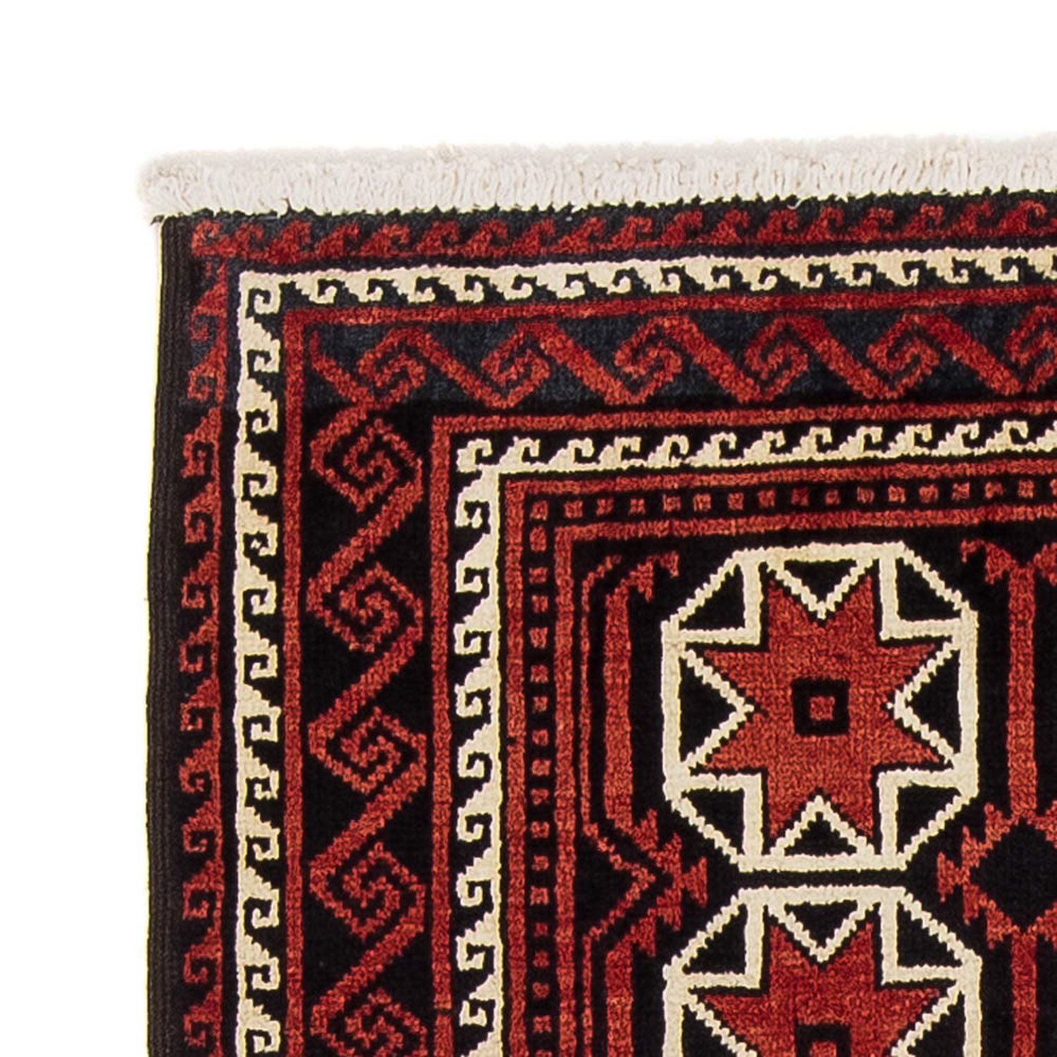 Alfombra Belutsch - 158 x 82 cm - rojo oscuro