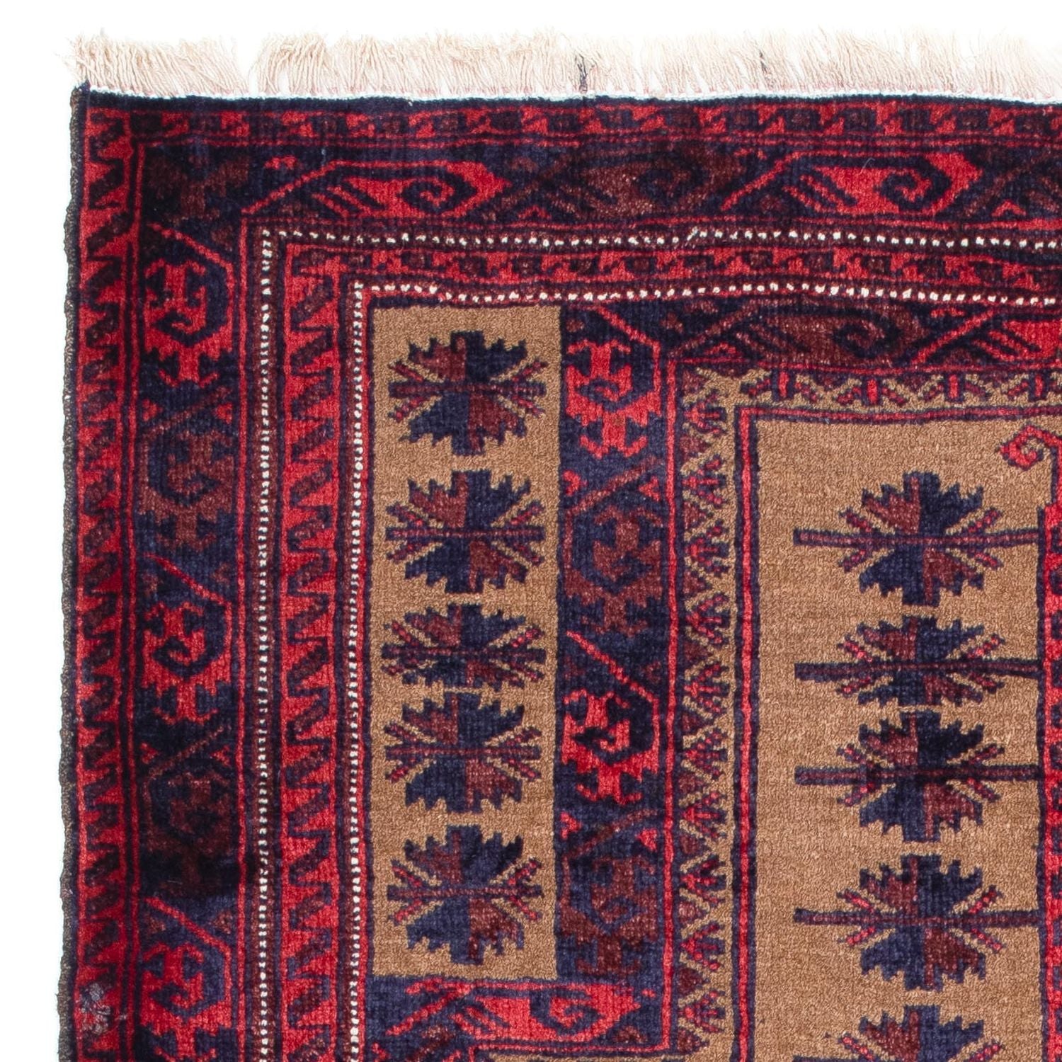 Alfombra Belutsch - 147 x 89 cm - marrón