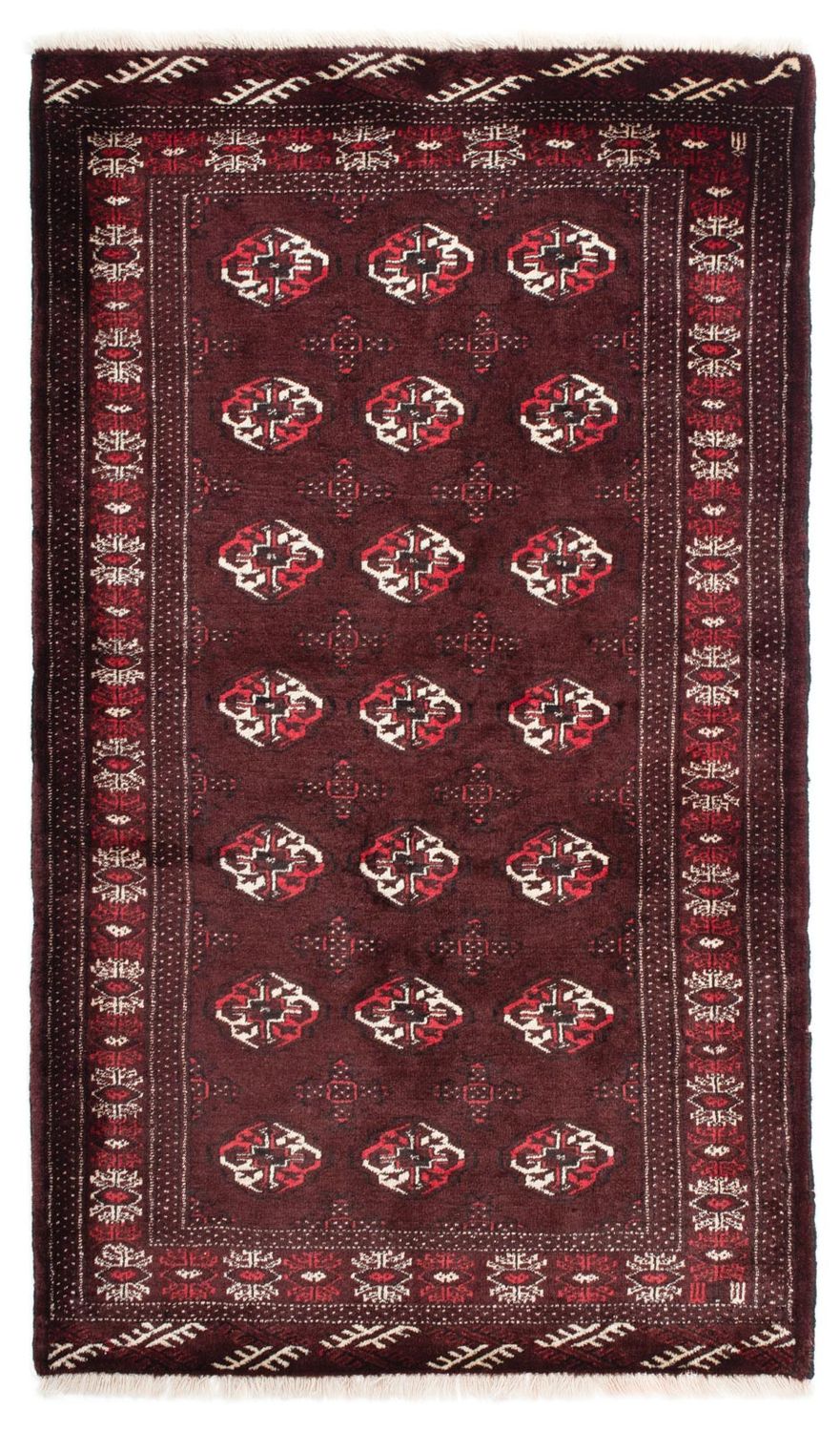 Alfombra Belutsch - 167 x 101 cm - marrón oscuro