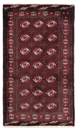 Alfombra Belutsch - 167 x 101 cm - marrón oscuro