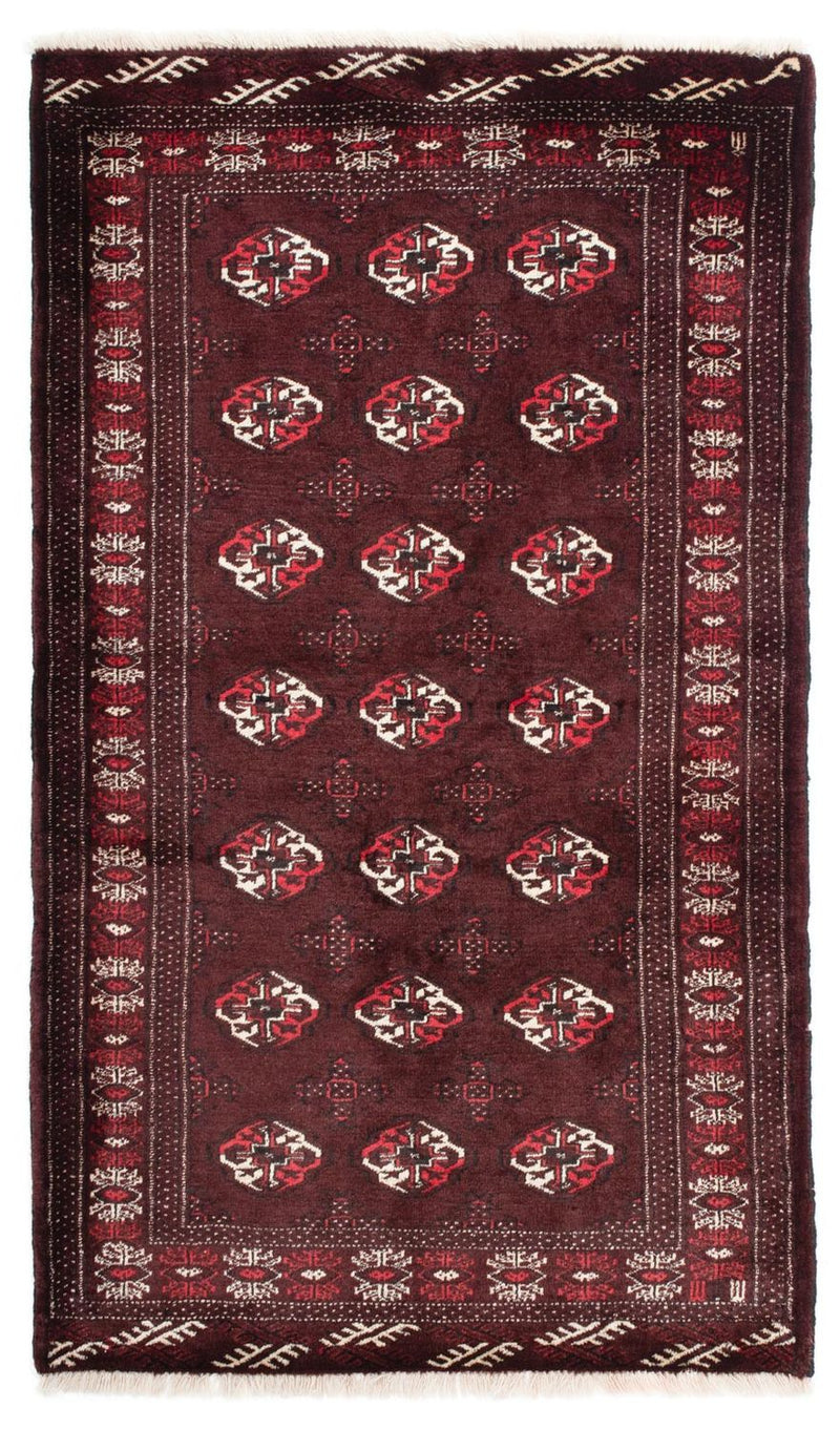 Alfombra Belutsch - 167 x 101 cm - marrón oscuro