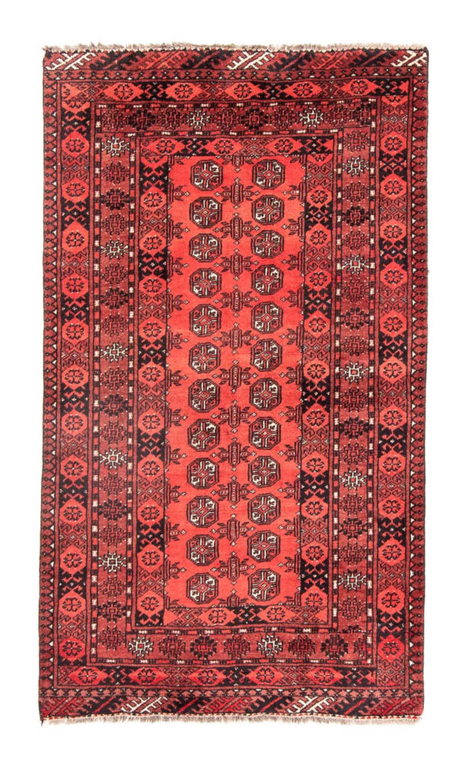 Alfombra de pasillo Alfombra Belutsch - 179 x 102 cm - rojo