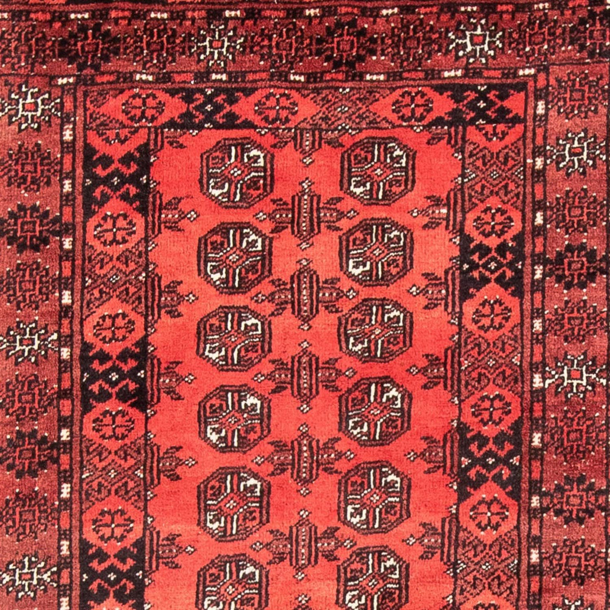 Alfombra de pasillo Alfombra Belutsch - 179 x 102 cm - rojo