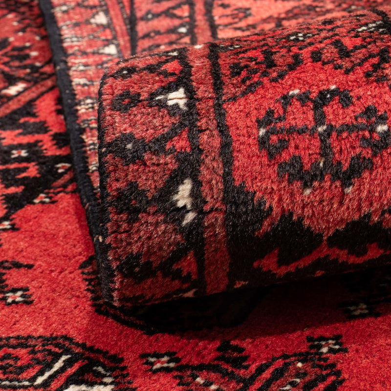 Alfombra de pasillo Alfombra Belutsch - 179 x 102 cm - rojo