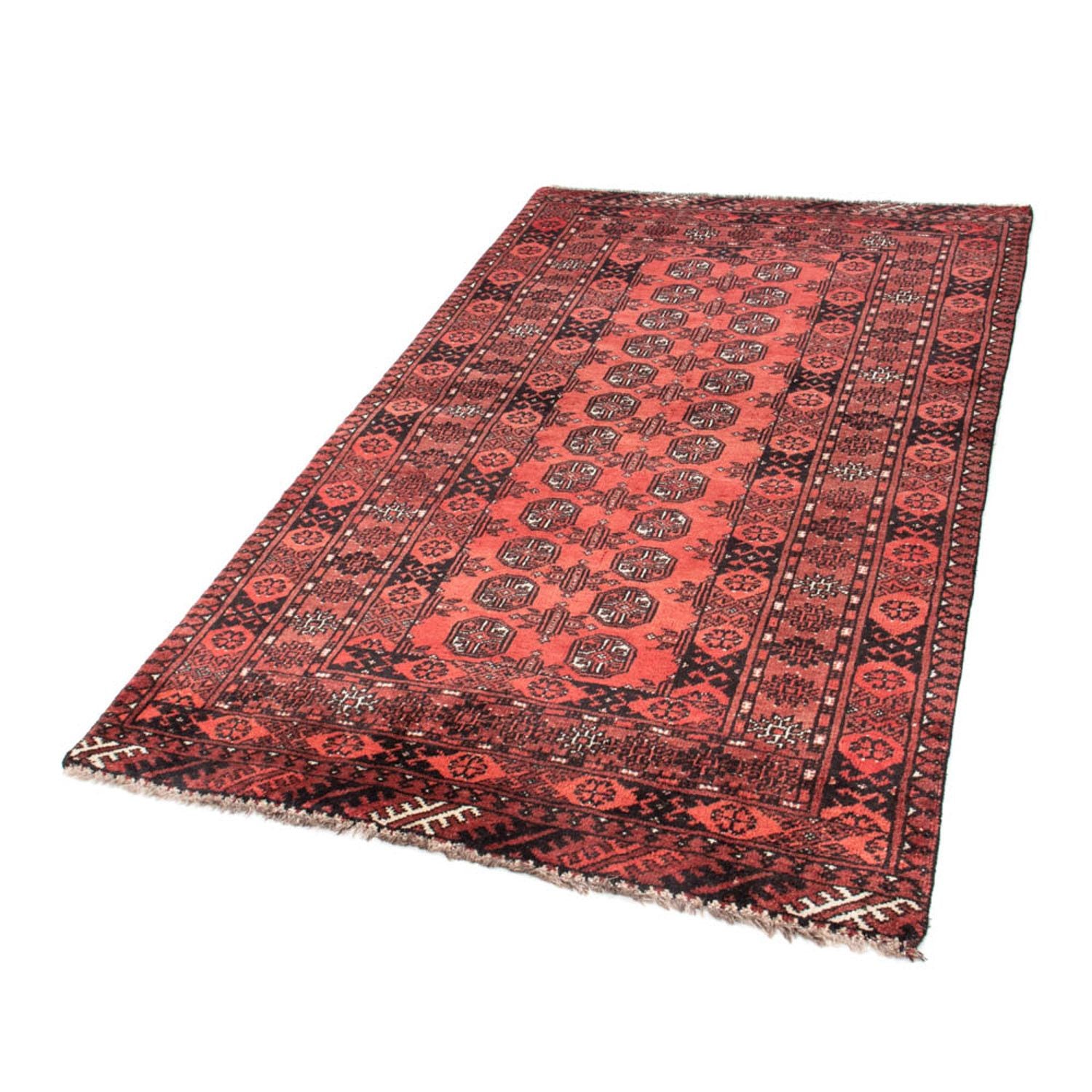 Alfombra de pasillo Alfombra Belutsch - 179 x 102 cm - rojo