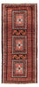 Alfombra de pasillo Alfombra Belutsch - 240 x 114 cm - óxido