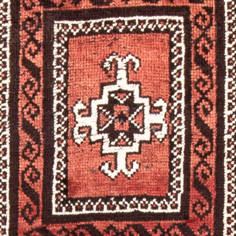 Alfombra de pasillo Alfombra Belutsch - 240 x 114 cm - óxido