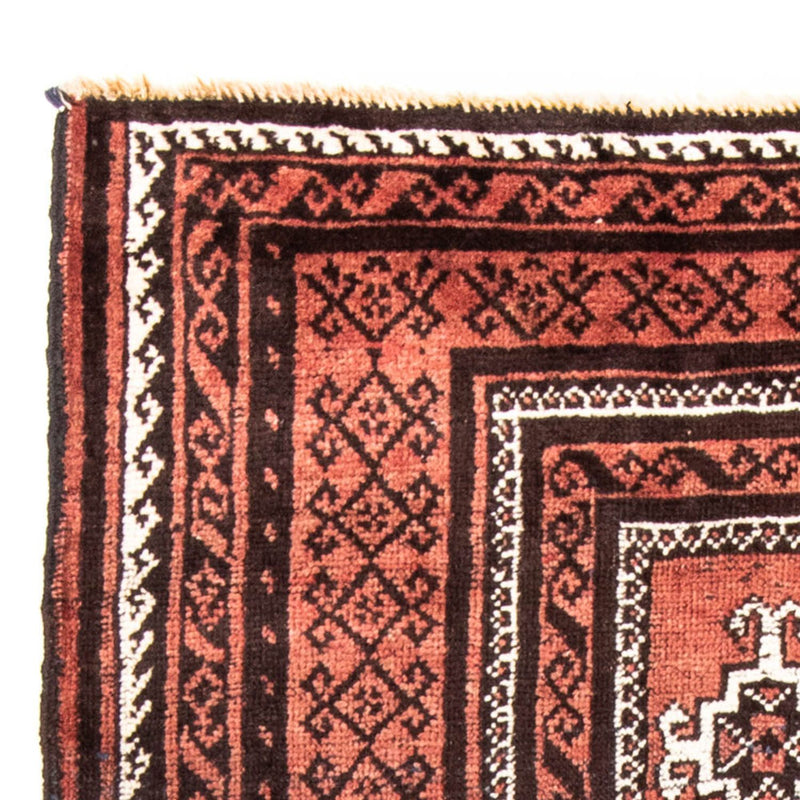 Alfombra de pasillo Alfombra Belutsch - 240 x 114 cm - óxido