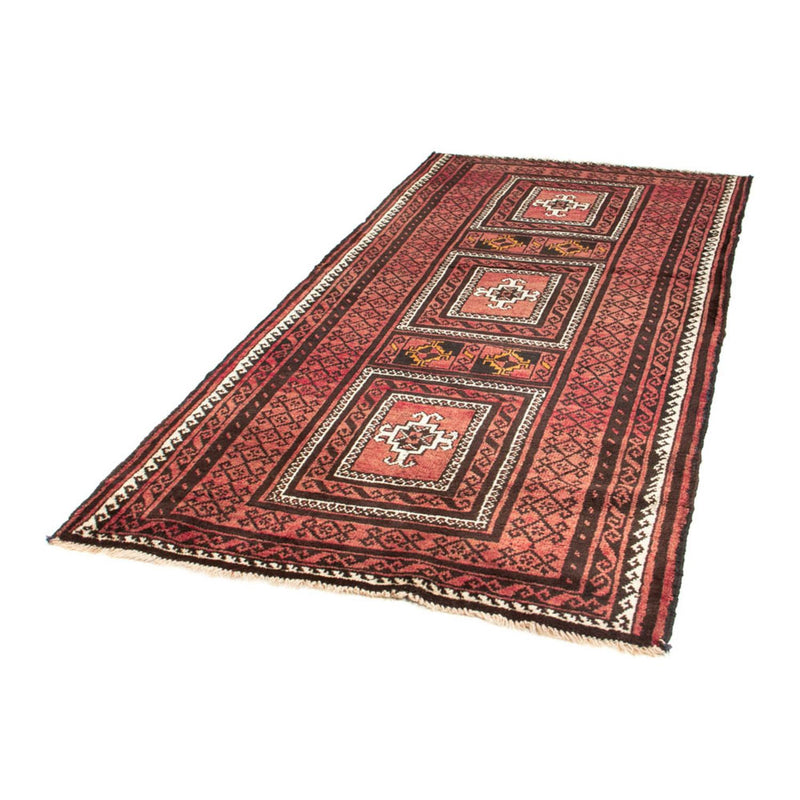 Alfombra de pasillo Alfombra Belutsch - 240 x 114 cm - óxido