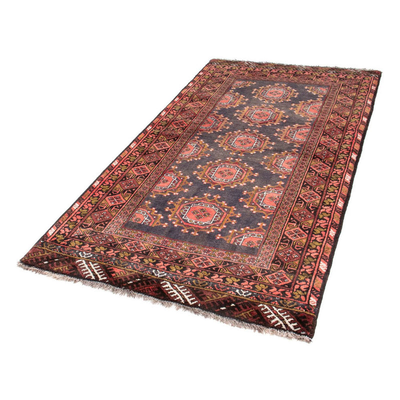 Alfombra de pasillo Alfombra Belutsch - 194 x 105 cm - rojo claro