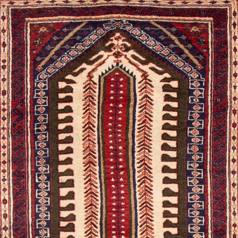 Alfombra Belutsch - 207 x 117 cm - rojo
