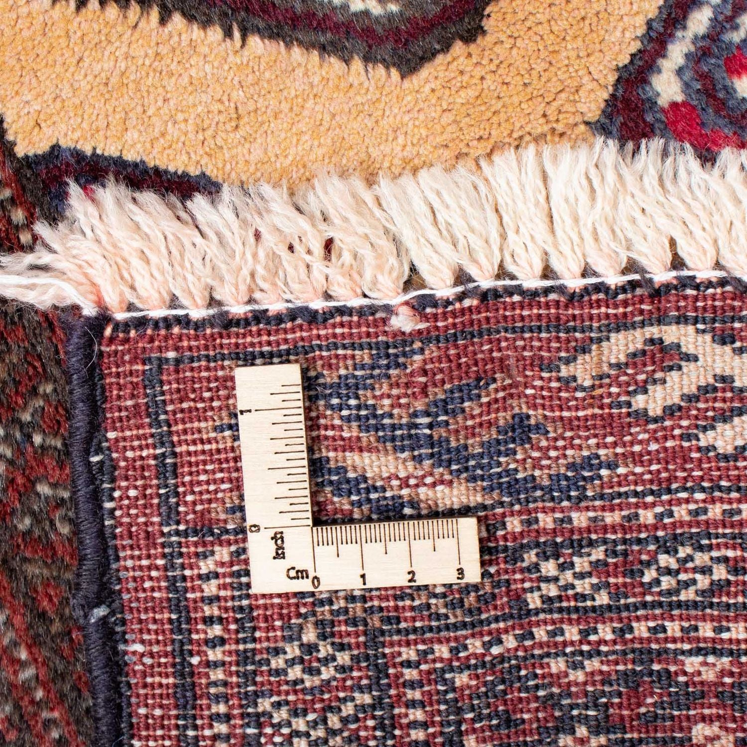 Alfombra Belutsch - 143 x 116 cm - marrón claro