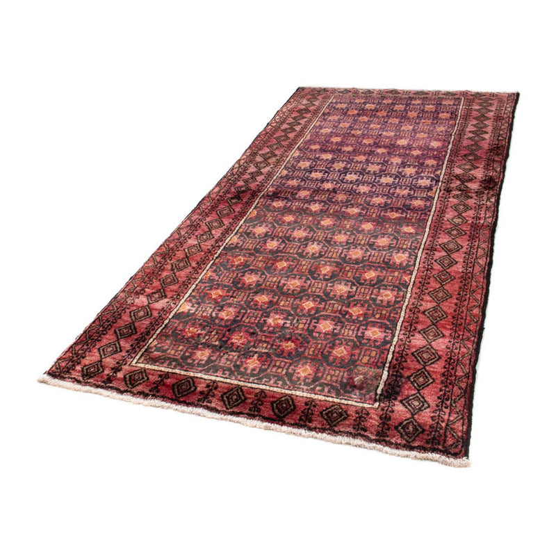 Alfombra de pasillo Alfombra Belutsch - 227 x 110 cm - rojo claro