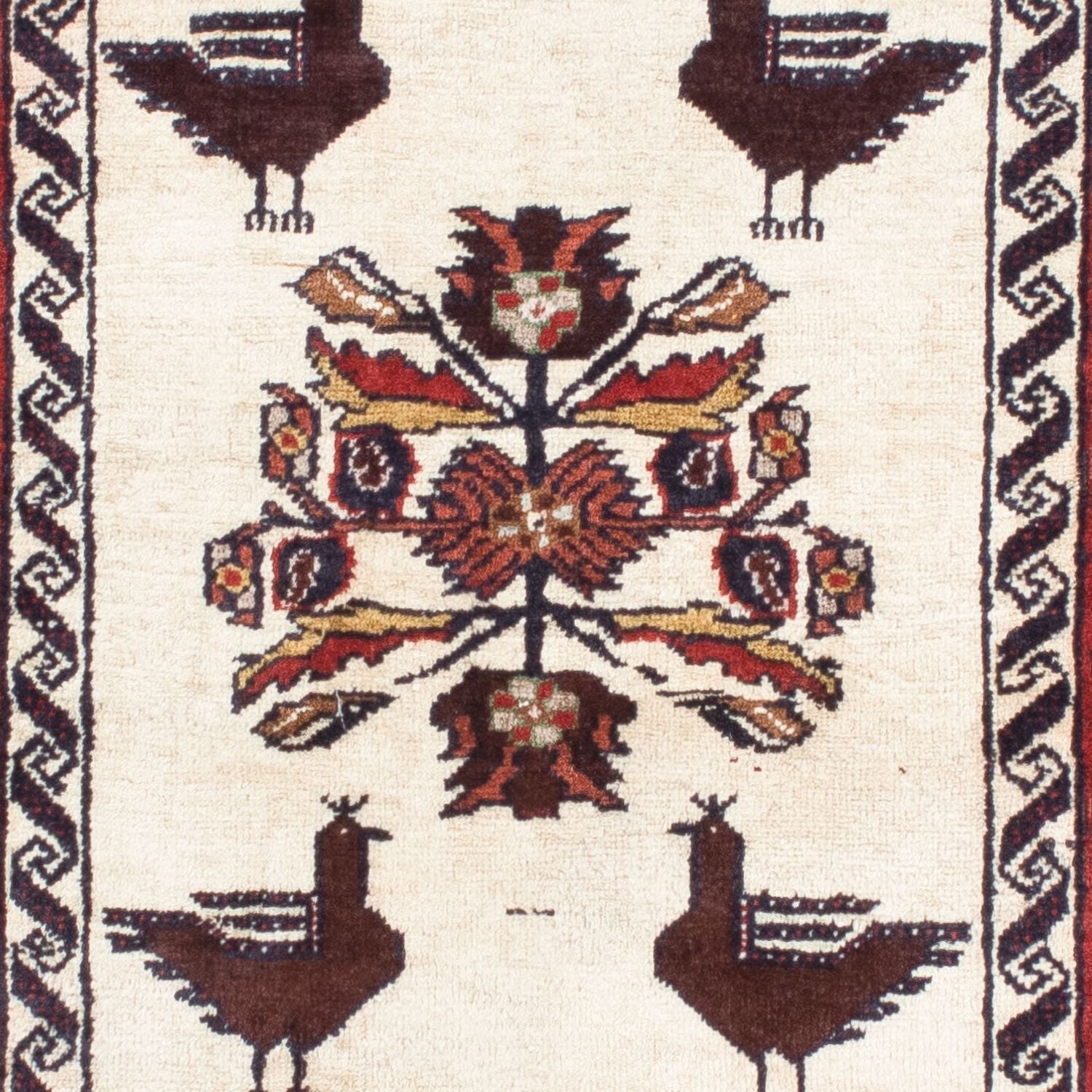 Alfombra Belutsch - 147 x 83 cm - rojo