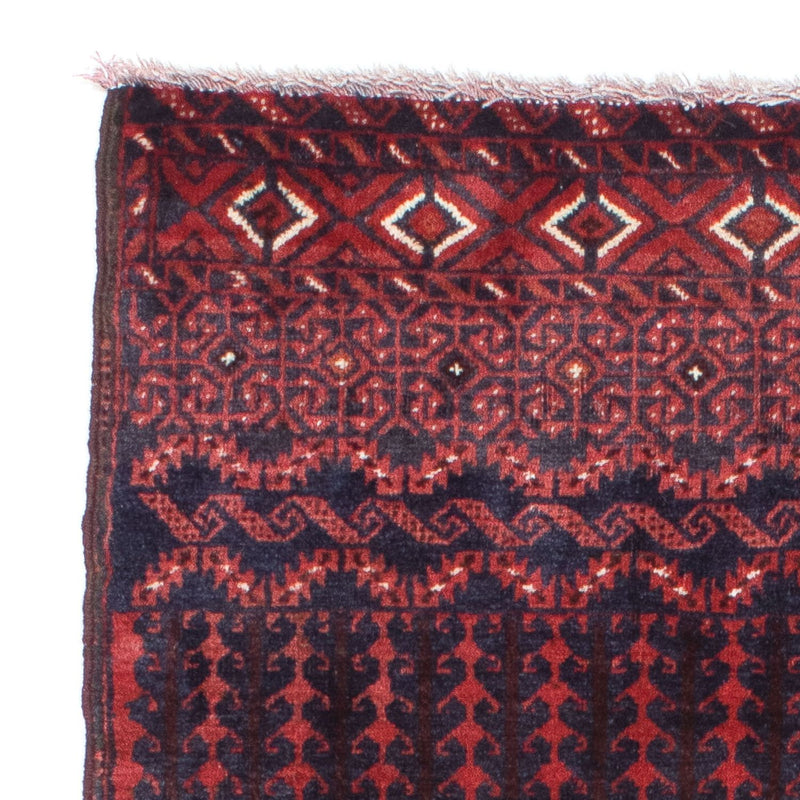 Alfombra Belutsch - 147 x 83 cm - rojo
