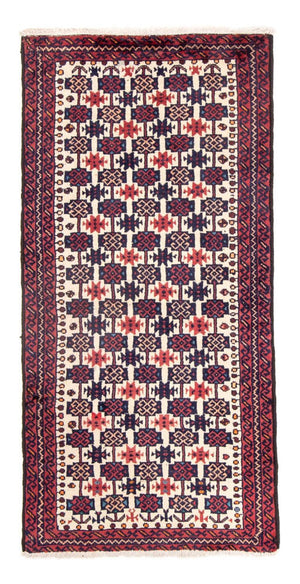 Alfombra de pasillo Alfombra Belutsch - 171 x 85 cm - beige