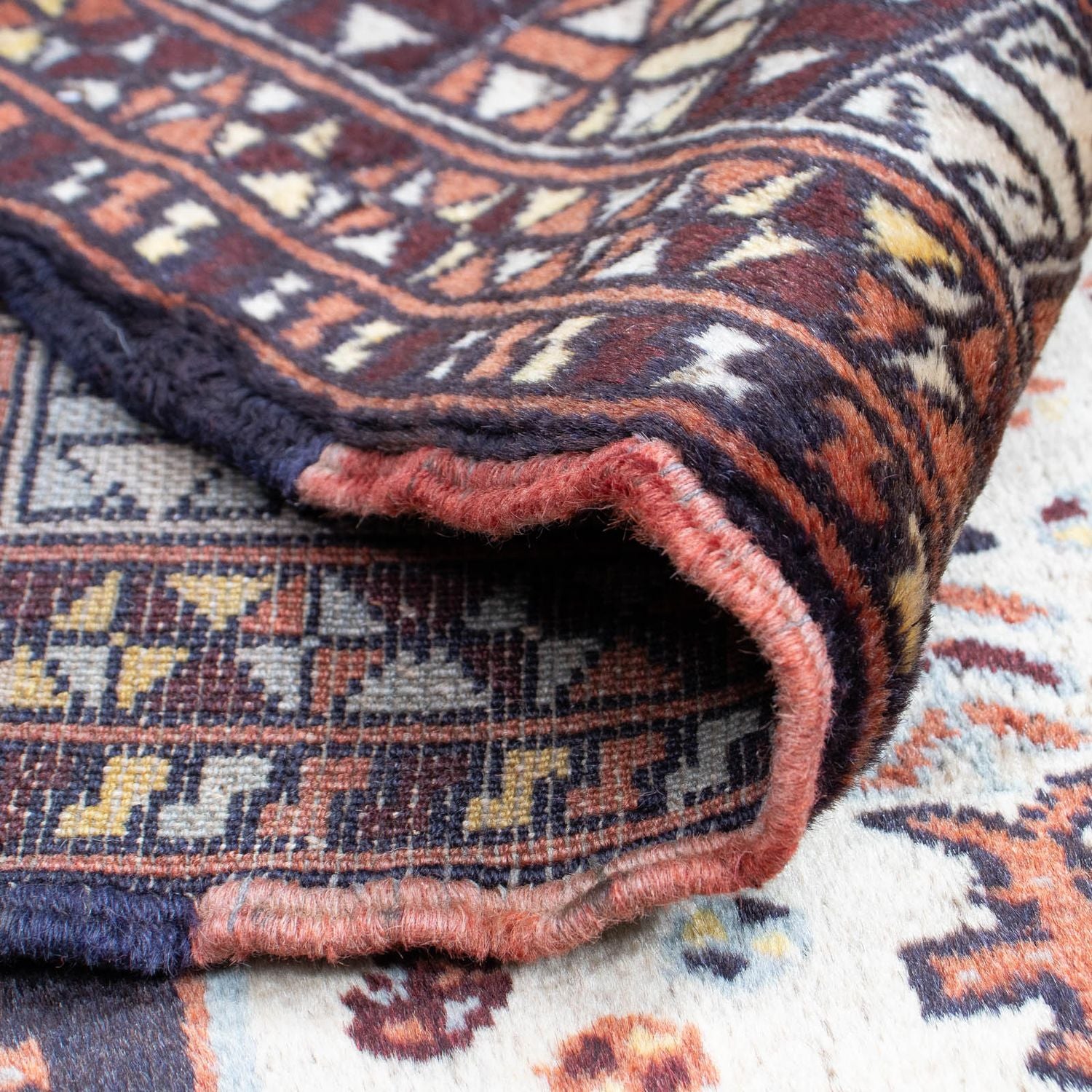 Alfombra Belutsch - 140 x 96 cm - beige