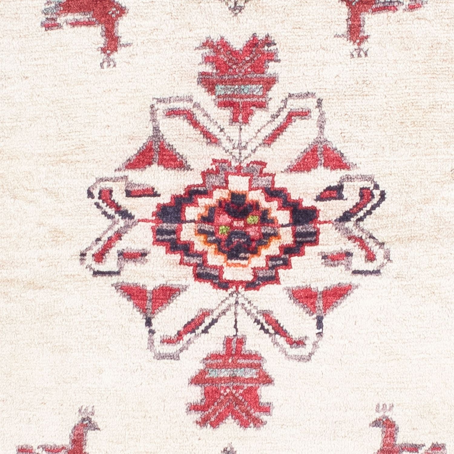 Alfombra Belutsch - 152 x 91 cm - rojo claro