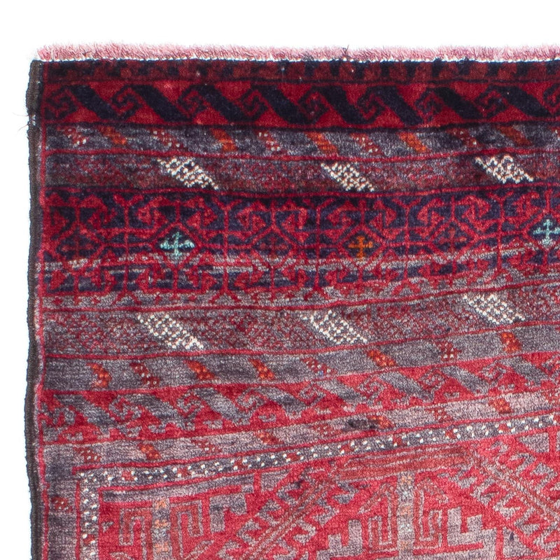 Alfombra Belutsch - 152 x 91 cm - rojo claro