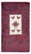 Alfombra Belutsch - 160 x 90 cm - rojo