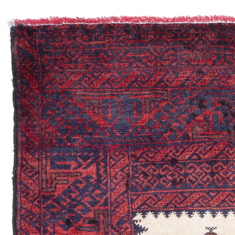 Alfombra Belutsch - 160 x 90 cm - rojo