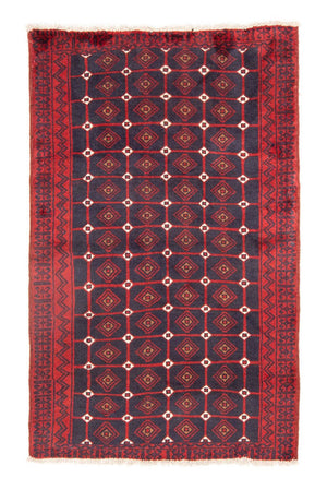 Alfombra de pasillo Alfombra Belutsch - 177 x 106 cm - rojo