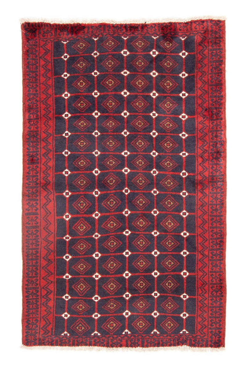 Alfombra de pasillo Alfombra Belutsch - 177 x 106 cm - rojo