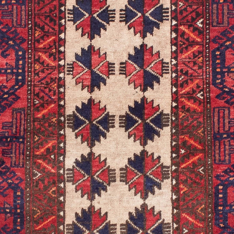 Alfombra Belutsch - 158 x 82 cm - rojo claro
