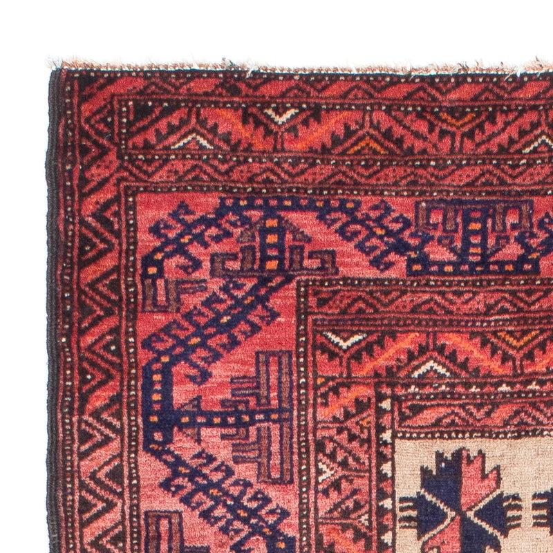 Alfombra Belutsch - 158 x 82 cm - rojo claro