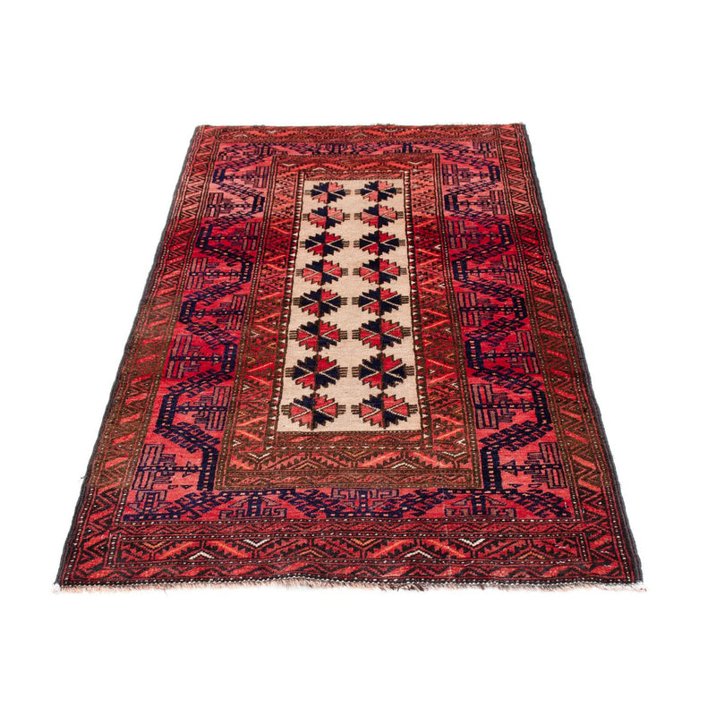Alfombra Belutsch - 158 x 82 cm - rojo claro