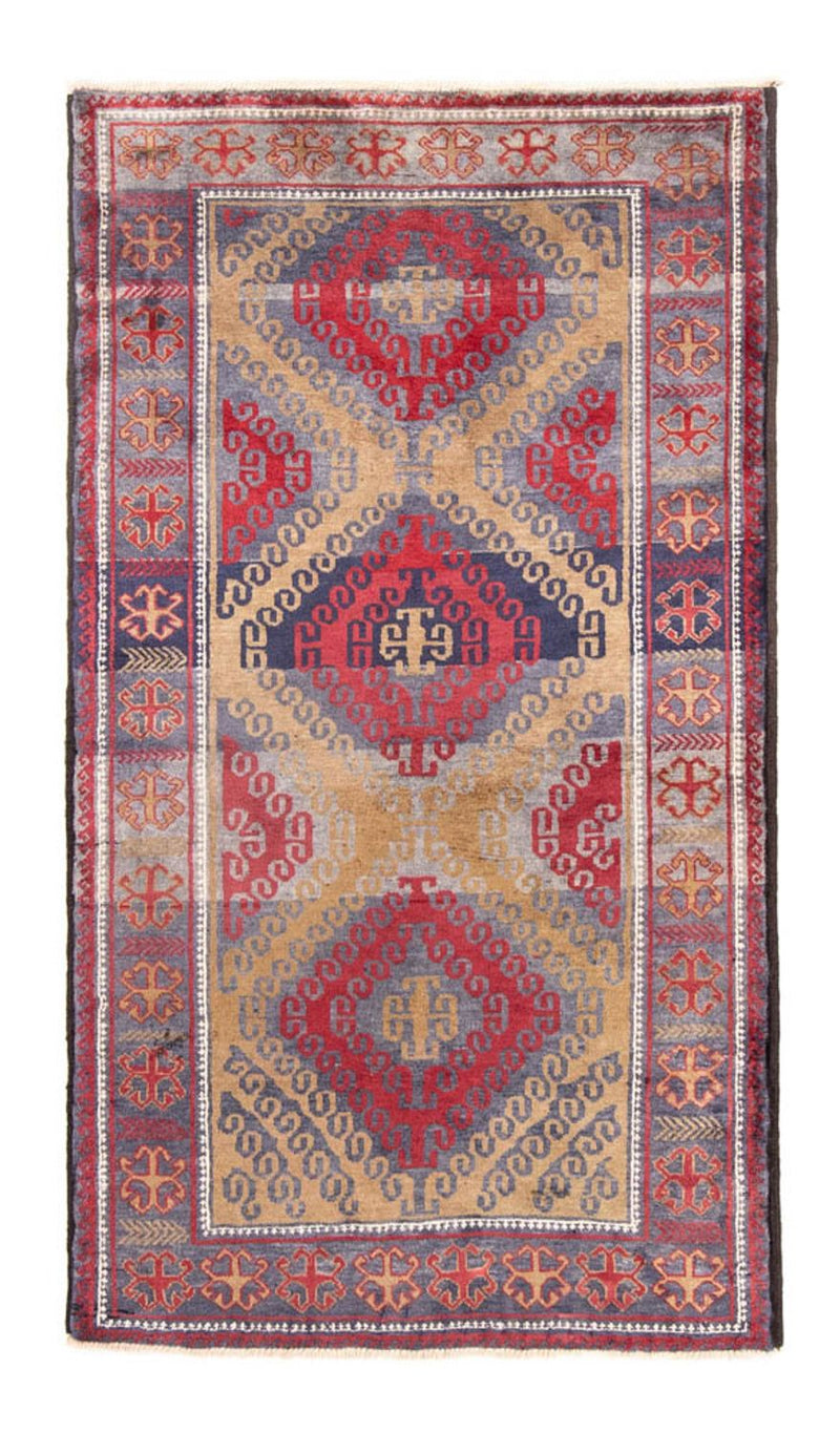 Alfombra Belutsch - 191 x 110 cm - rojo claro