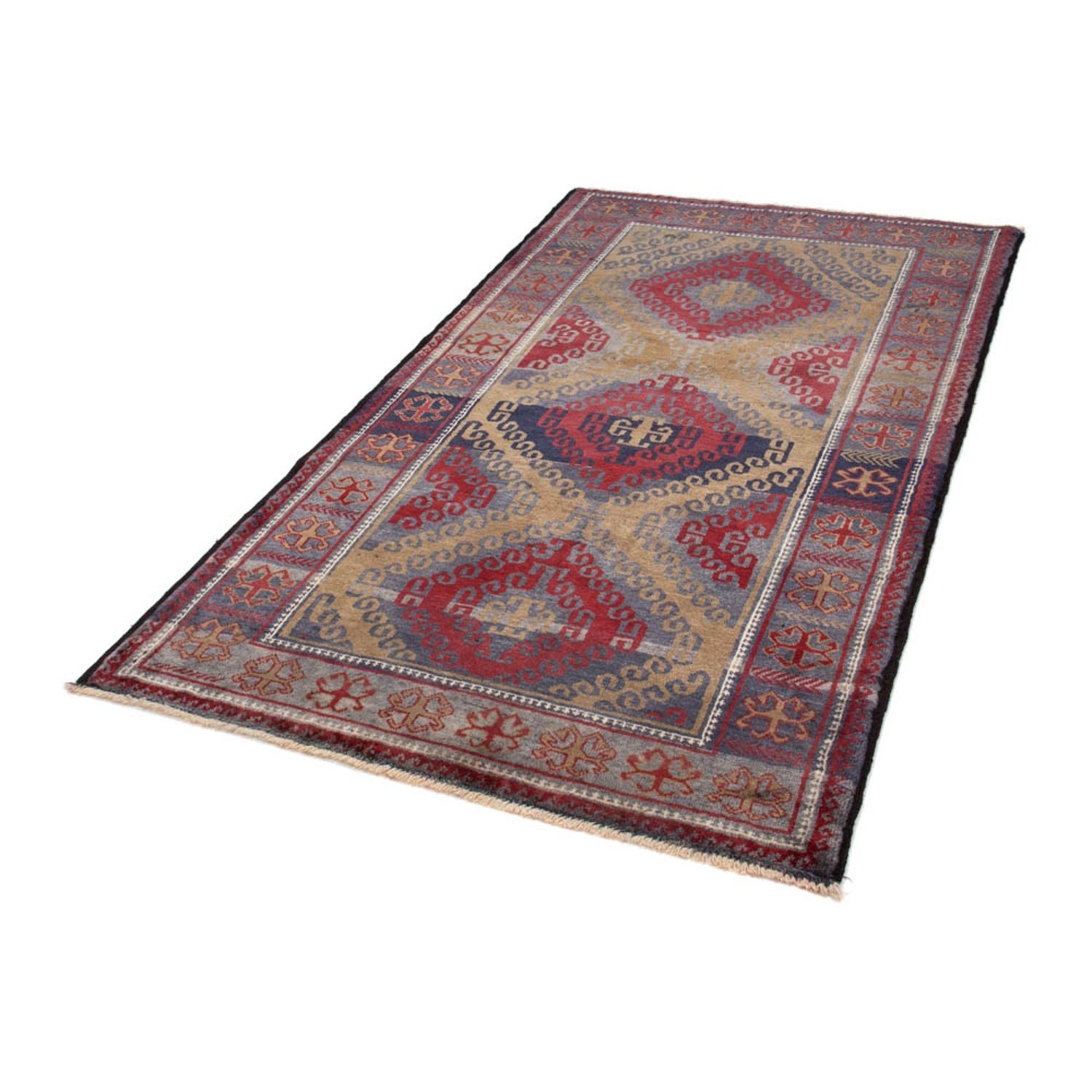 Alfombra Belutsch - 191 x 110 cm - rojo claro