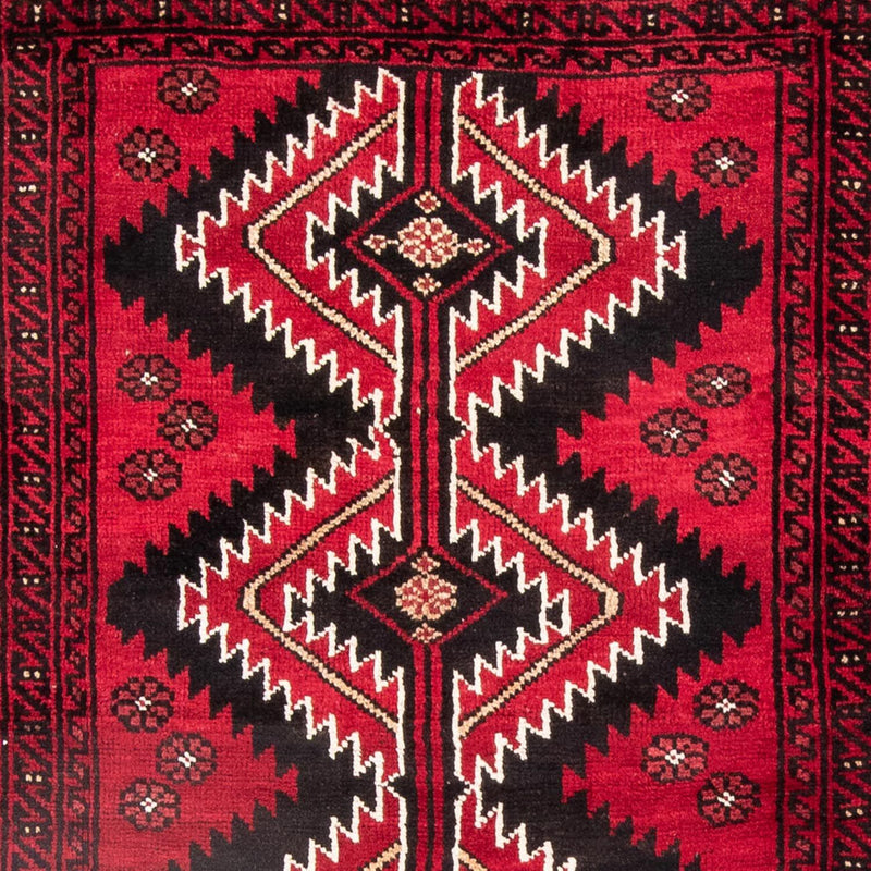 Alfombra Belutsch - 190 x 134 cm - rojo