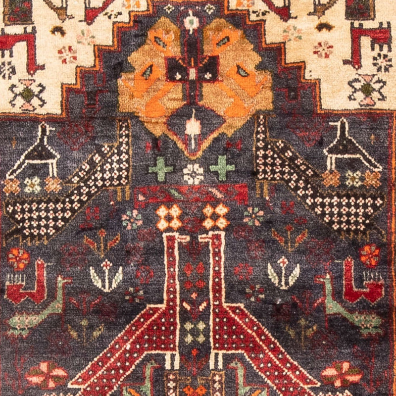 Alfombra de pasillo Alfombra Belutsch - 175 x 97 cm - rojo