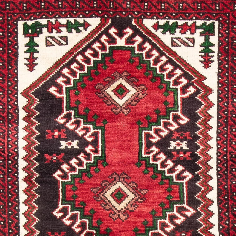 Alfombra Belutsch - 189 x 123 cm - rojo
