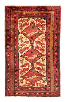 Alfombra Belutsch - 224 x 134 cm - rojo