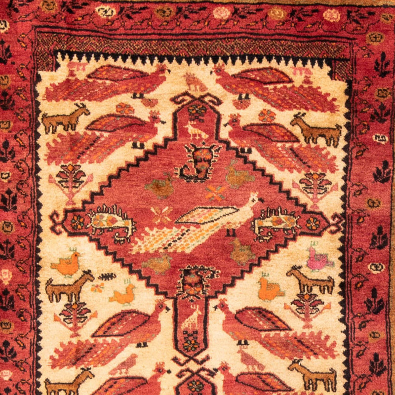 Alfombra Belutsch - 224 x 134 cm - rojo