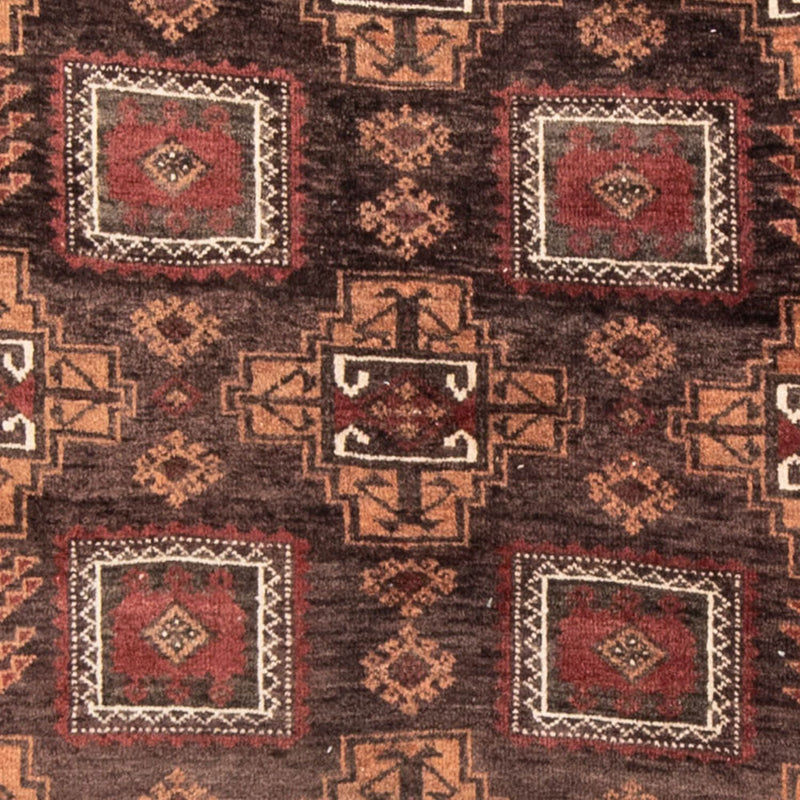 Alfombra de pasillo Alfombra Belutsch - 223 x 111 cm - chocolate claro