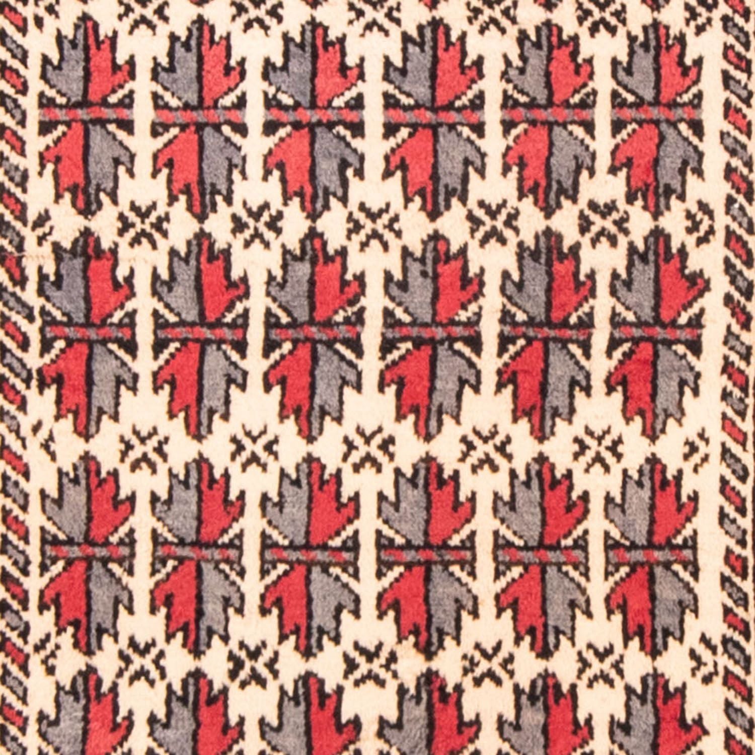 Alfombra Belutsch - 207 x 116 cm - rojo